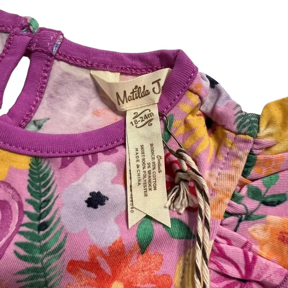 NEW Matilda Jane 18-24m Wide Awake Frenchie Dress